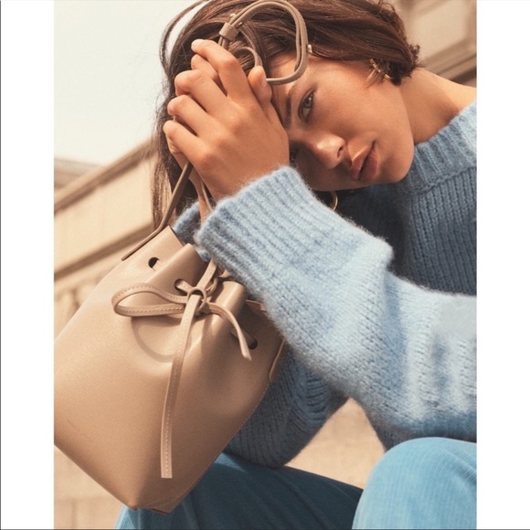 FRAME Alpaca Blend Cuffed Raglan Sweater - Picture 2 of 8